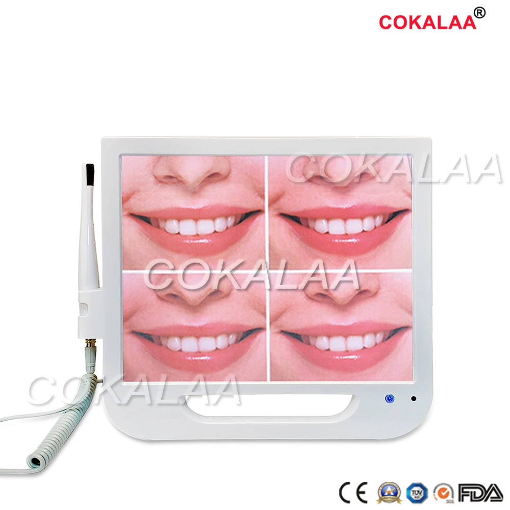 Зубная камера ротовой полости Системы 500 мега пикселей 17 дюймов ЖК-дисплей для