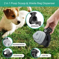dog poop bags clean animal waste picker cleaning tools pet products dog poop bags with dispenser and leash clip