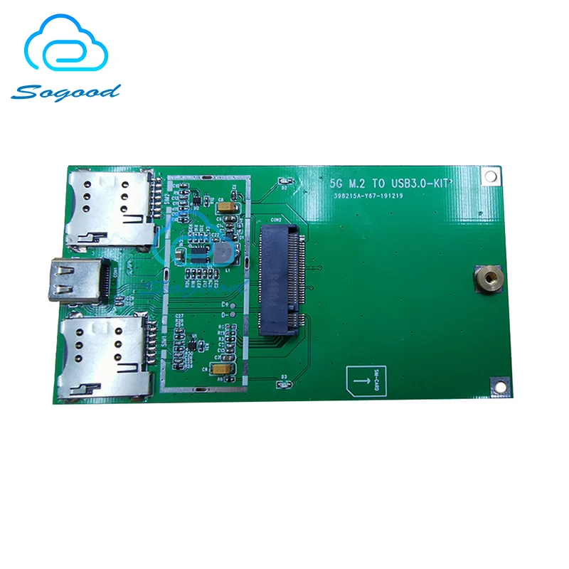 Адаптер M.2 USB 3 0 NGFF на Type C слот для SIM карты Quectel EM05 EM06 Φ 4G LTE расширенный модуль| |
