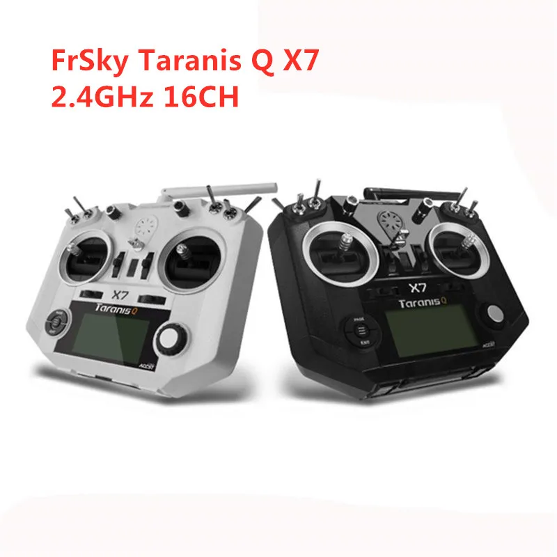 Пульт дистанционного управления передатчиком FrSky ACCST Taranis Q X7 2,4G 16CH Mode 2 Белый Черный международная версия