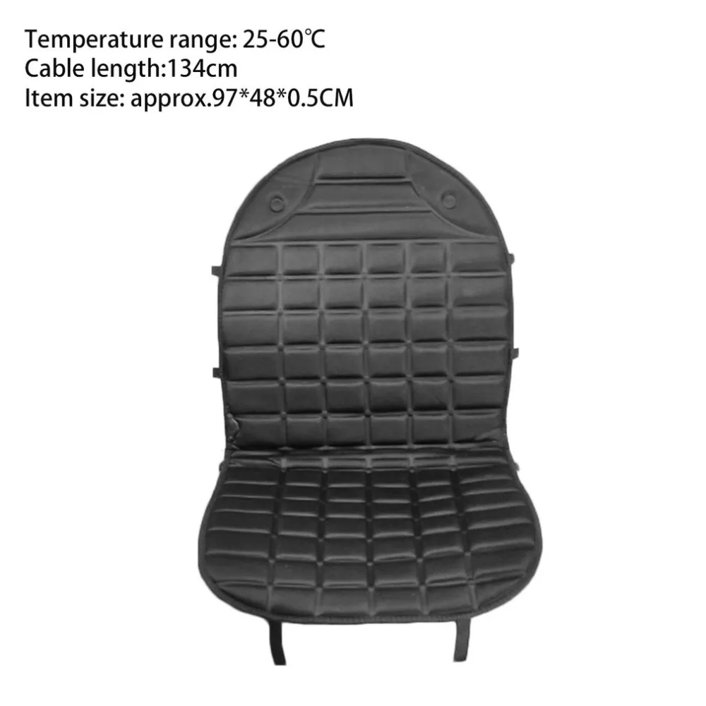 

Car Seat Heated Cover 36-45W 12V Front Seat Heater Auto Winter Warmer Cushion Portable Automobile Accessories Hot Car-styling