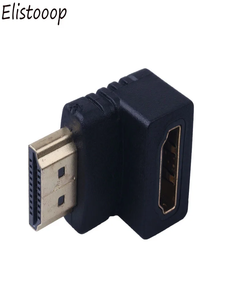 Кабель-адаптер HDMI в конвертер Папа-мама угол 90 градусов для 1080P умный HDTV Xbox 360
