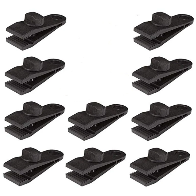 Tarp Clips Heavy Duty Lock Grip 20 Pack Clamps Shark Tent Fasteners Holder Pool Awning Cover Bungee Cor | Спорт и развлечения