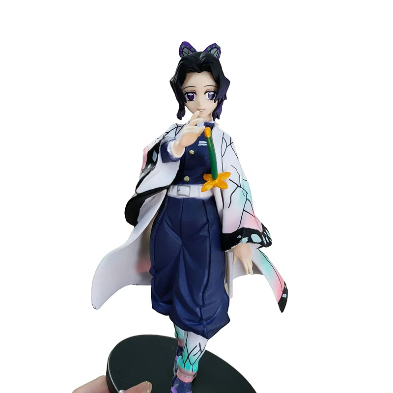 

New Anime Demon Slayer Figure Kochou Shinobu Action Figures PVC Model Toys Shinobu Figurine Inosuke Kimetsu No Yaiba