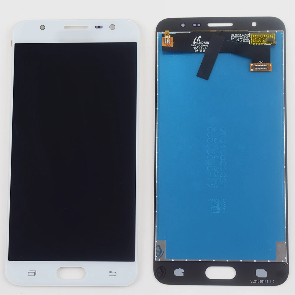 Для samsung Galaxy J7 Prime ЖК-экран sm-g610 G610F G610M G610 ЖК-экран кодирующий преобразователь сенсорного экрана в сборе Замена