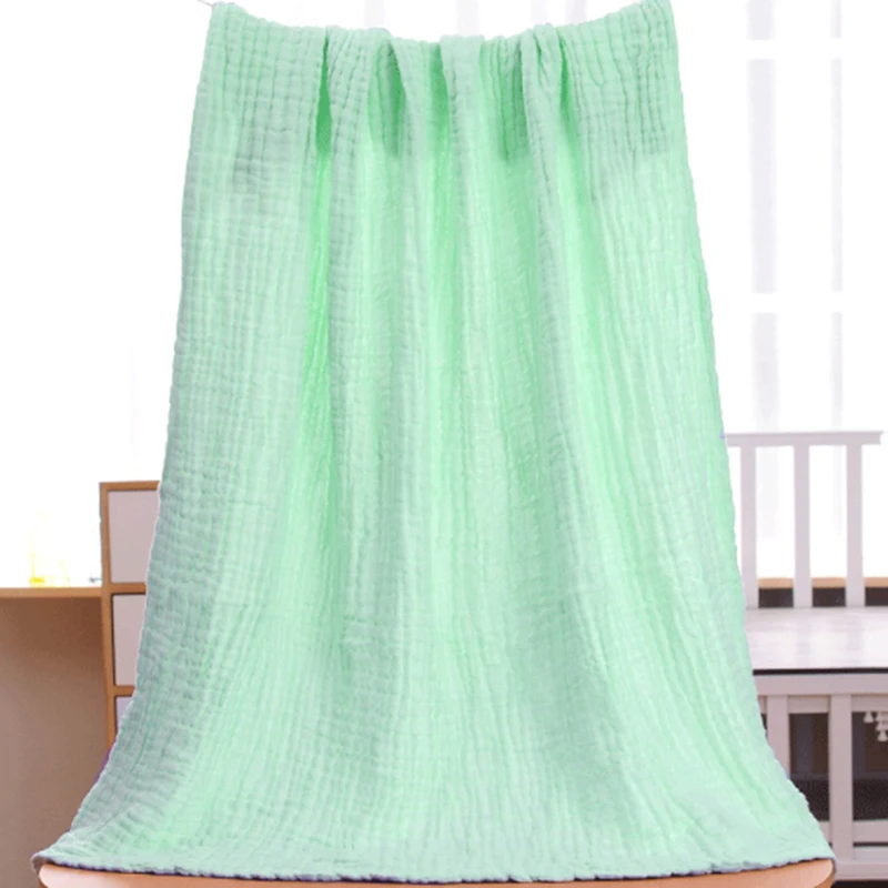 

Super Soft Gauze Baby Kids Bath Towel Infant Newborn Baby Sleeping Wrap Blanket Gauze Towel Fast Water Absorption High Quality
