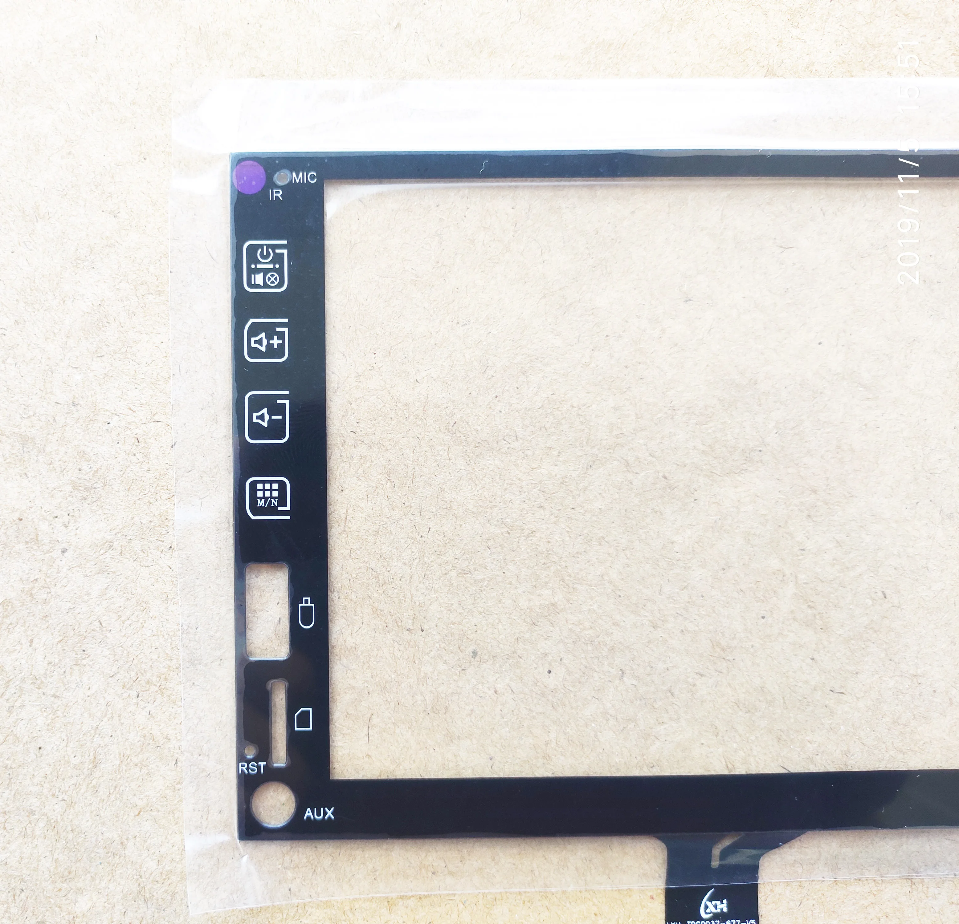 7-дюймовый автомобильный Радио/ПК емкостный сенсорный экран 175*100 мм GT911 6pin |