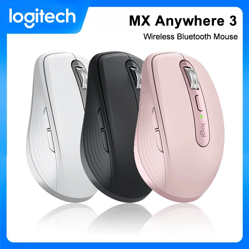 Новый Logitech MX в любом месте 3 Беспроводной Bluetooth компактная
