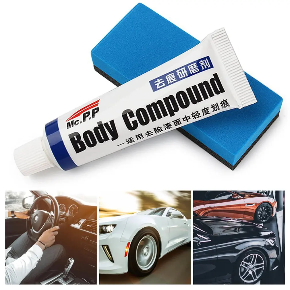 

Car Body Compound Wax Paint Paste Set Scratch Paint Care Auto Polishing Grinding Compound Car Styling Fix It Pro Repair Kit