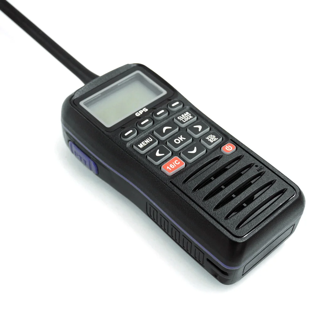 С gps морская радиостанция диапазона VHF RS-38M IP67 Водонепроницаемый Поплавок Walkie Talkie Tri-watch 156,025-157,425 МГц приемопередатчик двухстороннее радио