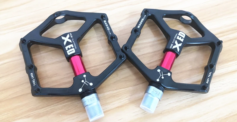 Новые велосипедные педали MTB шоссейные велосипедные педали Подшипник платформы из магниевого сплава сверхлегкие велосипедные педали 8 цветов на выбор