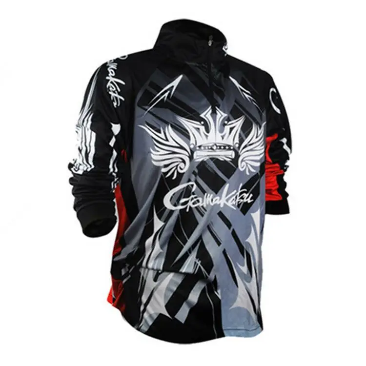 

New Style Gamakatsu Fishing Clothing Sport Brand Outdoor Fishing Shirts Profesional Quick Dry Anti-UV Fishing Clothes