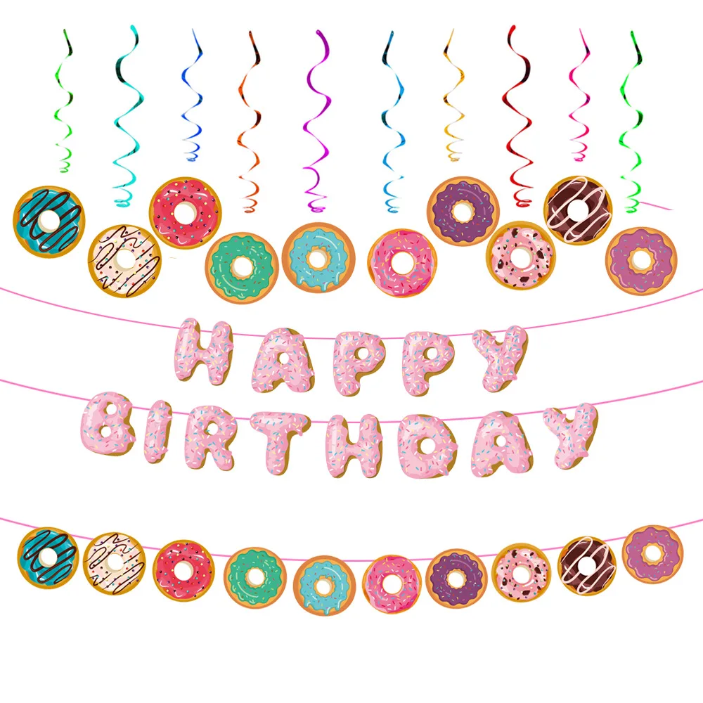 220*130 см пончик вечерние скатерть посуда бумажные тарелки и стаканы салфетки