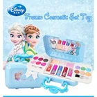 Косметический набор для макияжа Disney для девочек Холодное сердце принцессы Эльзы, коробка для макияжа с оригинальной коробкой, Детский Рождественский подарок