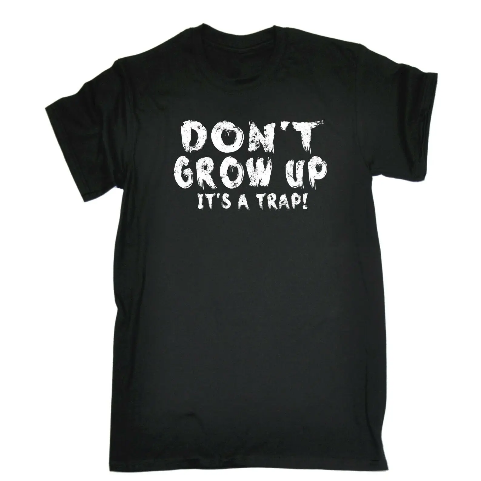 Для мужчин с надписью Don't Grow Up его ловушка шутка юмор футболка на день