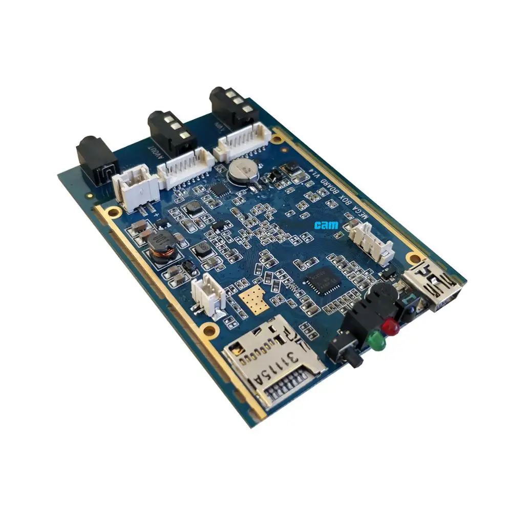 1CH MINI AHD DVR PCB плата 30fps цифровой видеорегистратор безопасности поддержка sd карты 128