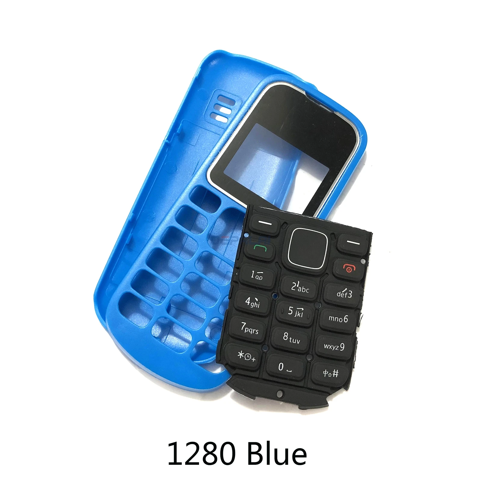For Nokia 1800 1681 1680 1280 Housing Front Faceplate Frame Cover Case Back cover battery door Keypad | Мобильные телефоны и