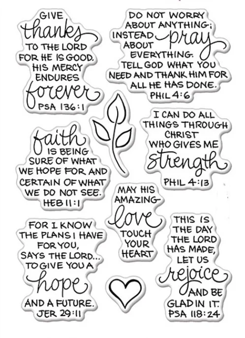

THANKS Clear Stamps Scrapbook Paper Craft Clear stamp scrapbooking A0533