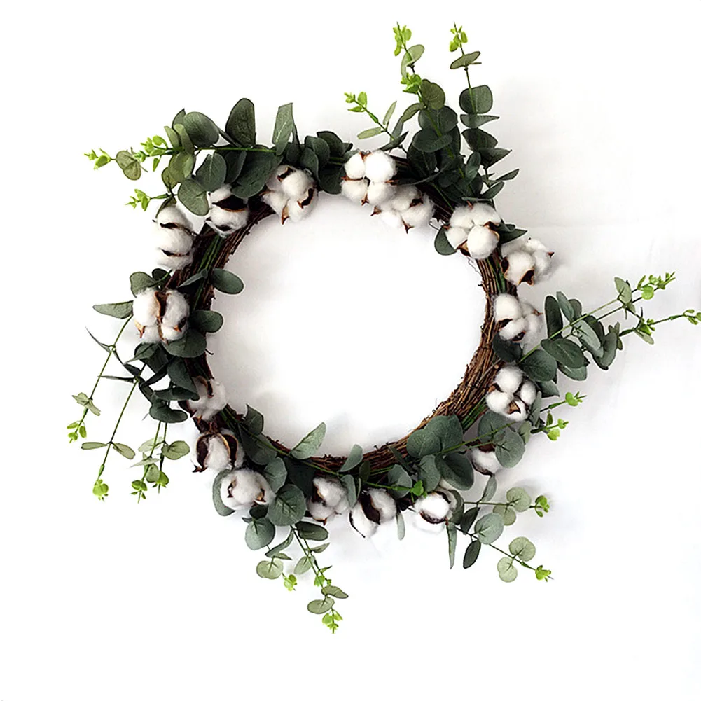 Праздничные украшения на Хэллоуин Рождество DIY дома двери висячие венок окна