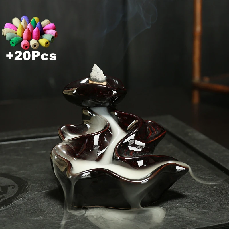 + 20 шт. керамическая курильница для благовоний|Благовония и курильницы| |