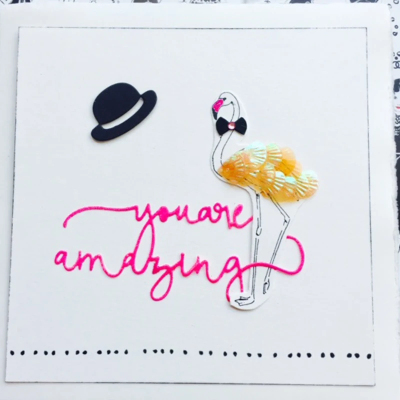 You Are удивительный металлический вырубные штампы фраза вырубки для изготовления