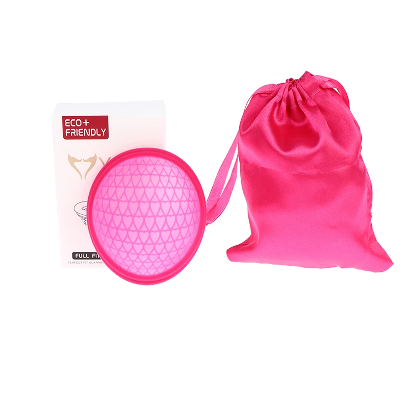 Многоразовый Менструальный диск с плоской конструкцией сверхтонкий