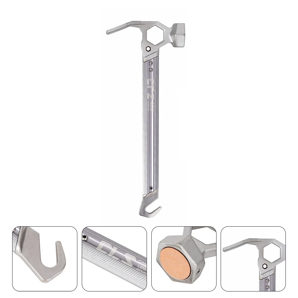 

Outdoor Tent Hammer Copper Head Nail Hammer Tent Nail Claw Hammer Hand Tools