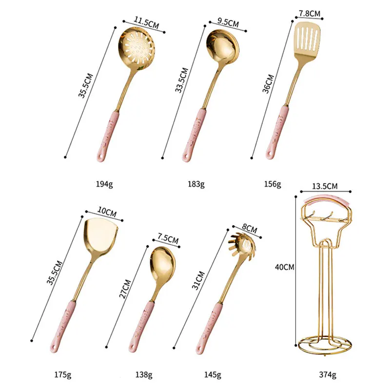 Высококачественная кухонная утварь антипригарная лопатка набор кухонных