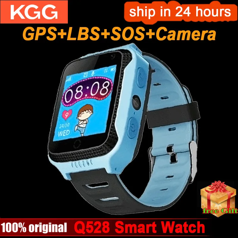 Q528 Y21 сенсорный экран GPS умные детские часы с камерой освещение монитор сна PK Q60 DZ09