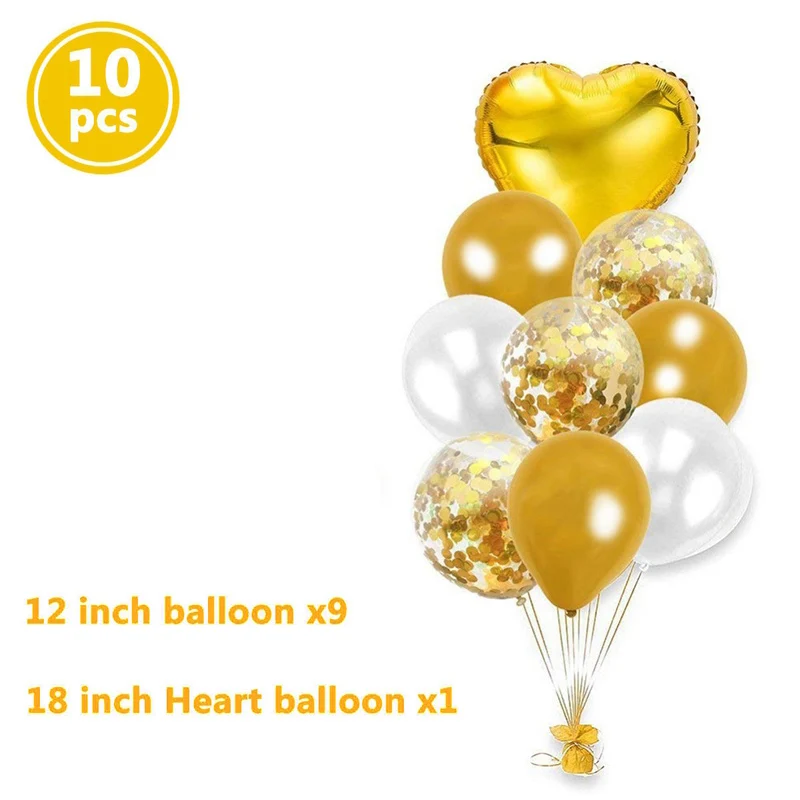 gold balloons Большой фольгированный шар года, рождественские украшения для дома, рождественские украшения, Рождественская елка, Санта Клаус, Рождественский Декор - Цвет: gold balloons