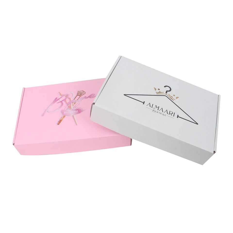 Оптовая продажа Упаковочная бумажная коробка с принтом логотипа подходит для