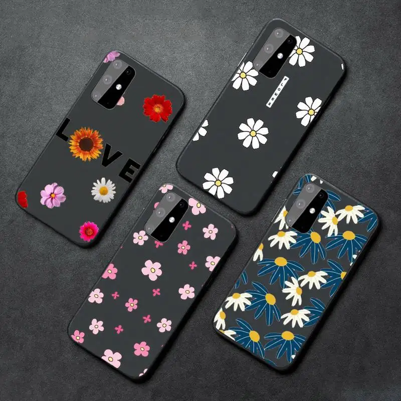 

Cute cartoon daisy flower Phone Case For Samsung A21S A32 A51 A52 A71 A50 A12 S10 S20 S21 Plus Fe Ultra