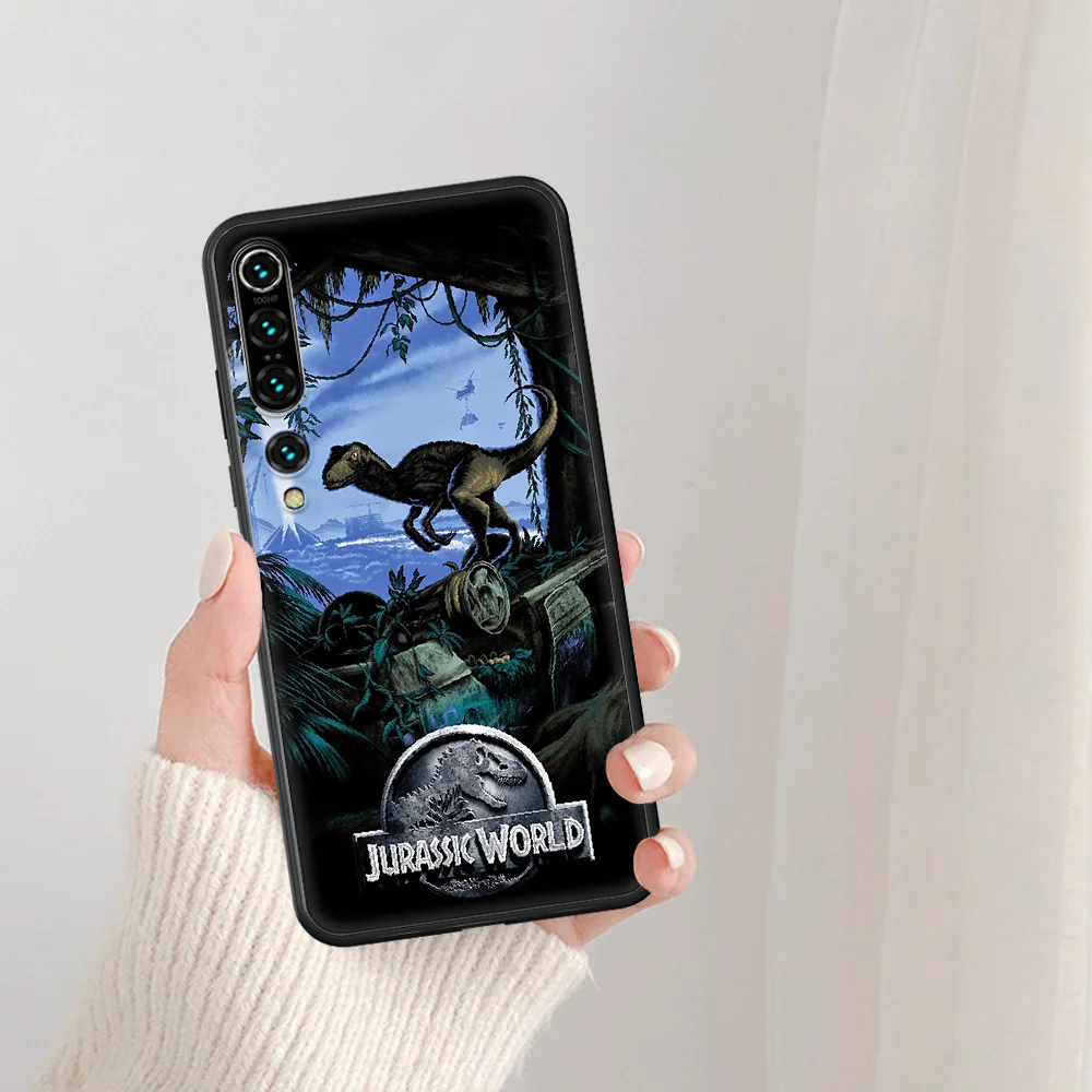 

Jurassic Park Dinosaur Jurassk Phone Case For Xiaomi Mi Note 10 A3 9 MAX 3 A2 8 9 Lite Pro Ultra black Prime Fashion Back Soft