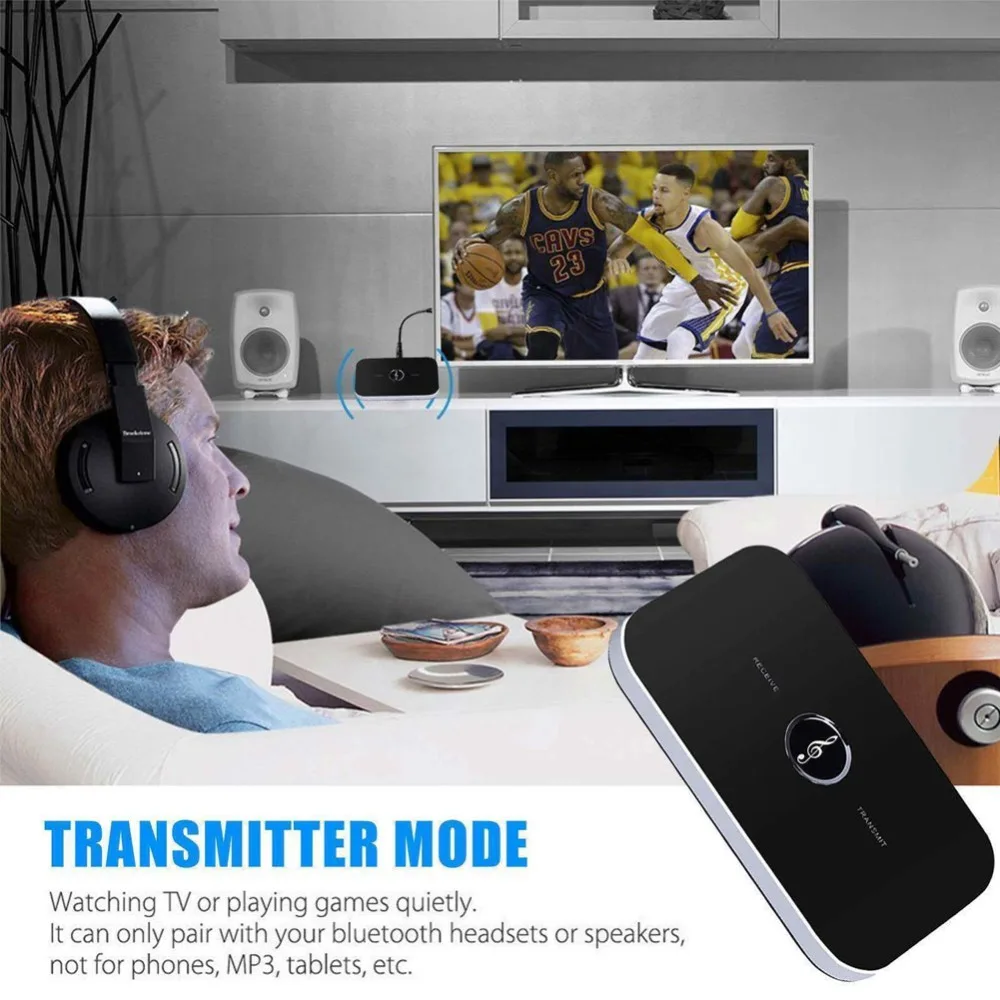 Bluetooth-совместимый передатчик V4 приемник беспроводной A2DP аудио 3 5 мм адаптер Aux Hub A6