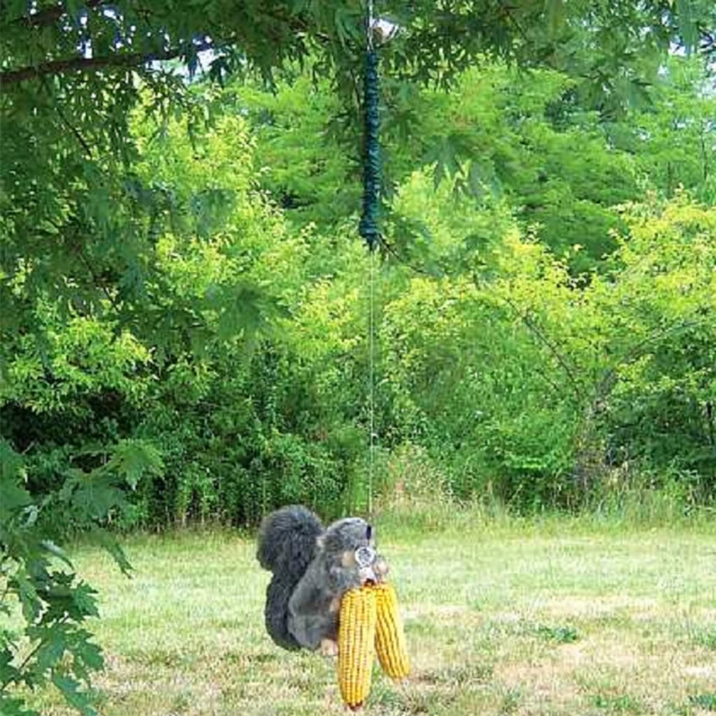 Кормушка Для белки Bungee Cord зеленая Весенняя белки|Садовые ловцы солнца| |