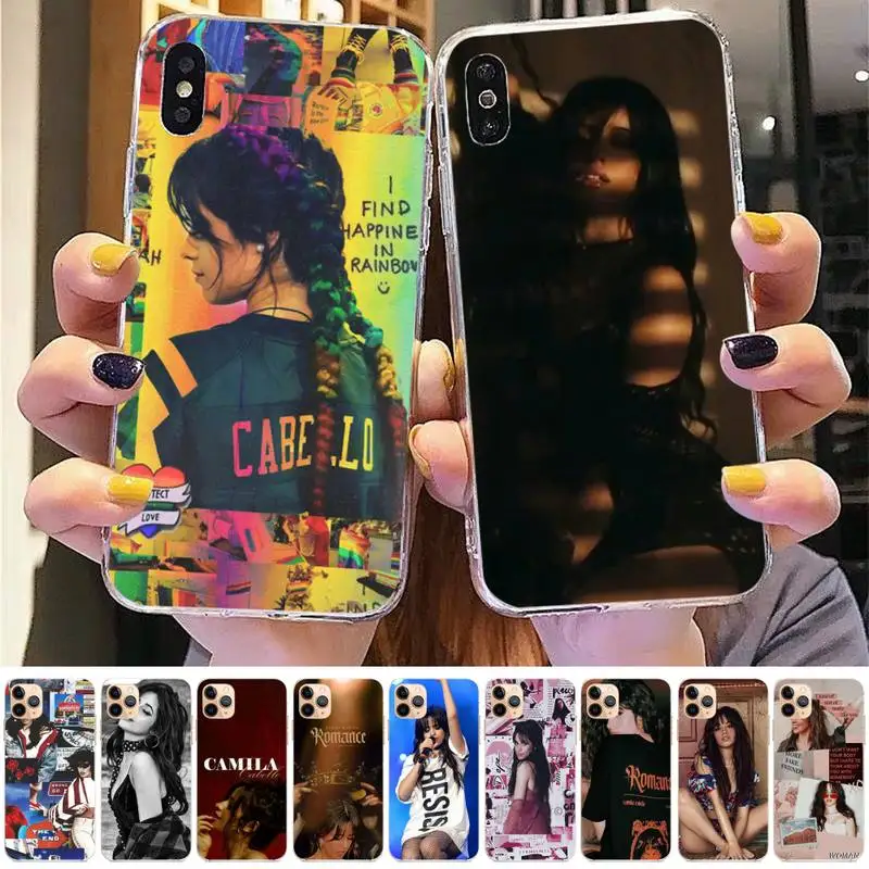 

Camila Cabello Phone Case for iphone 13 11 12 pro XS MAX 8 7 6 6S Plus X 5S SE 2020 XR case