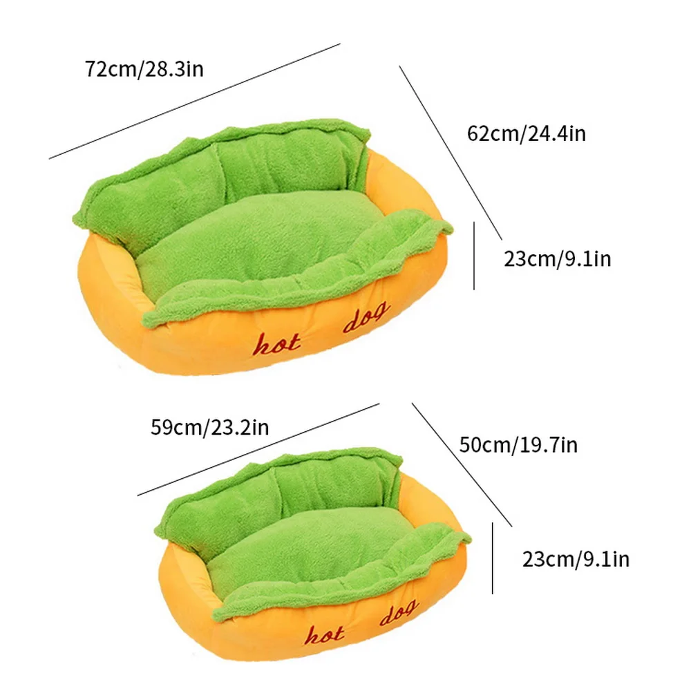 Winter Warm Dog Beds Hot Shape Mat Pad Chihuahua Teddy Sleeping Cushion Nest Kennel Soft Cute Pet Houses Mats For Cats | Дом и сад