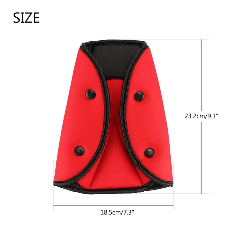 

AOZBZ Adjust Device Triangle Car Safe Fit Seat Belt Sturdy Adjuster Car Safety Belt Baby Child Protection Baby Safety for Baby