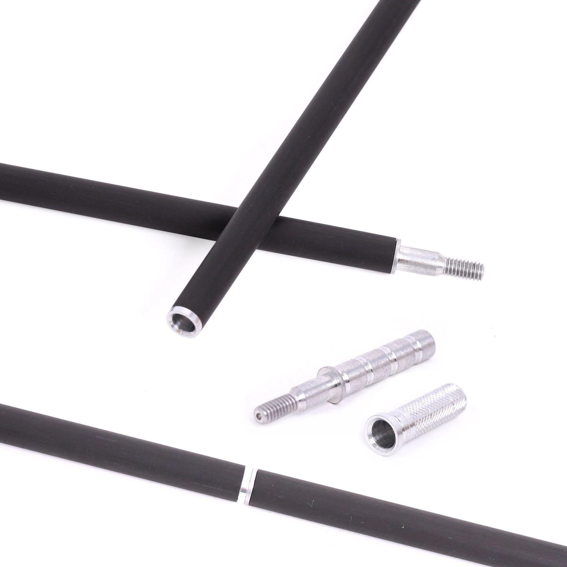 Стрелы для стрельбы из лука с соединителем Алюминиевая Вставка вход 6 2 мм