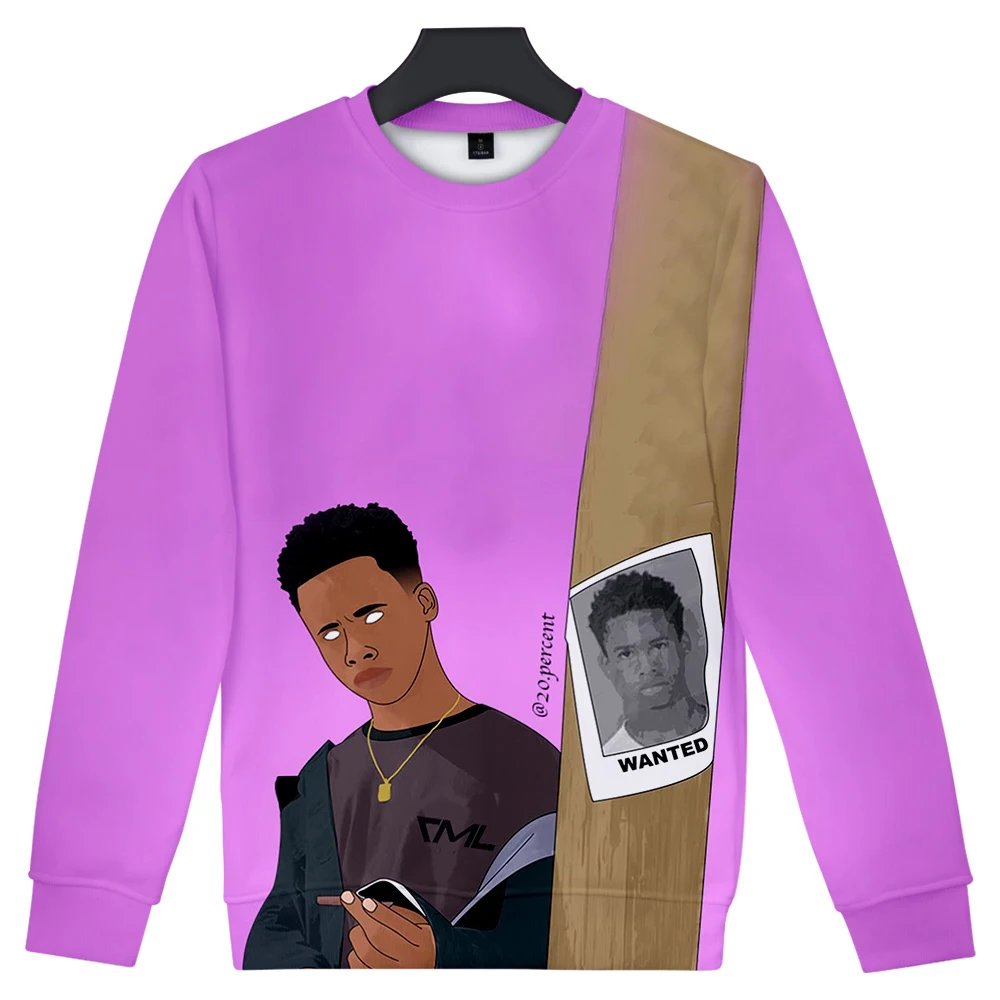 

Модные толстовки в стиле хип-хоп для мужчин и женщин, толстовка Tay-k, толстовка с 3D эффектом без капюшона, Осенние Топы для мальчиков и девочек...