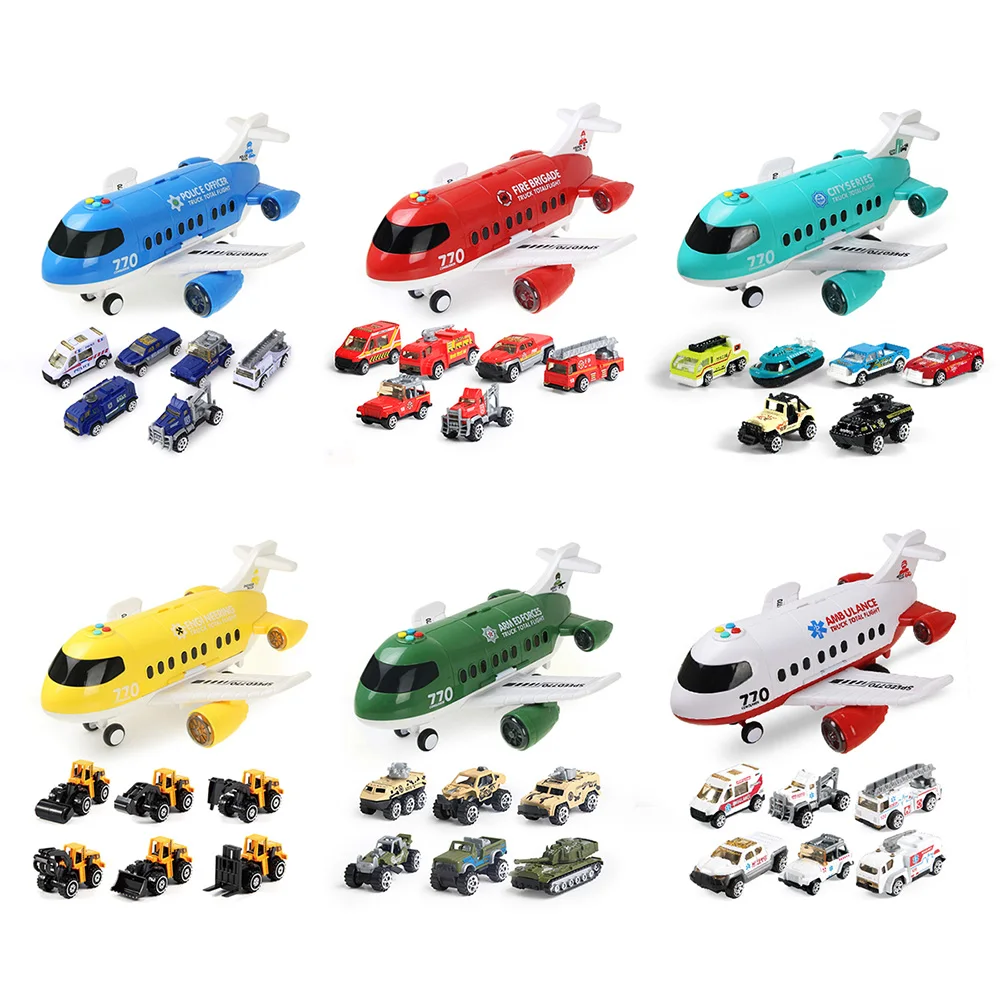 

Large Size Toy Aircraft Simulation Track Inertia Kids Toy Airplane with Lights Music Passenger Plane Kids Airliner Toy Car Gifts