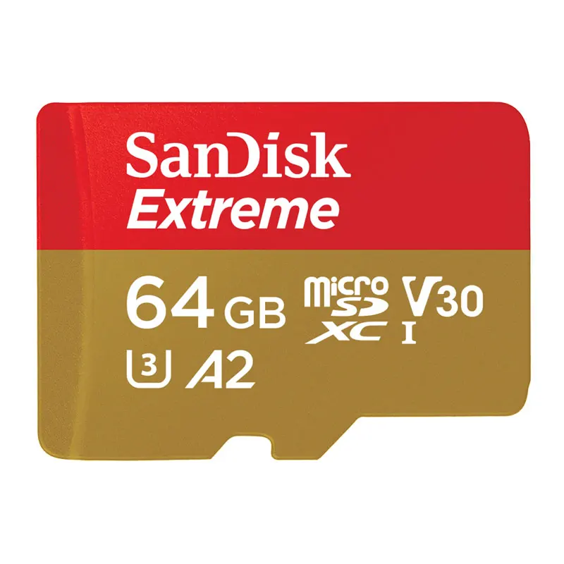 SanDisk Extreme Micro SD карта 256 ГБ/128 ГБ/64 ГБ microSDXC U3 32 microSDHC V30 TF поддержка 4K UHD карты|microsdxc u3|64gb