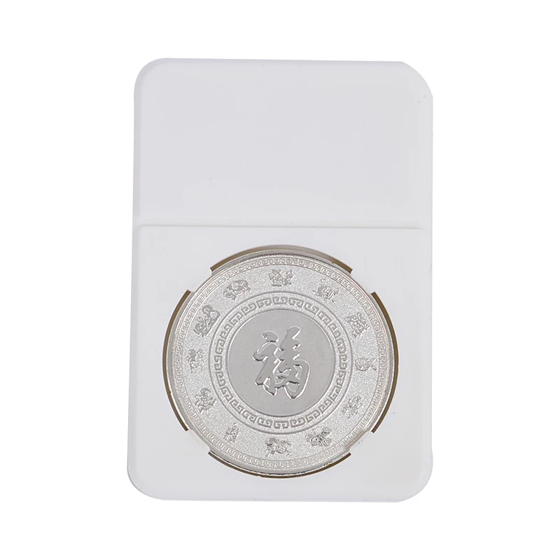

China New Year Tiger Year Original Commemorative Coin Bimetal Collection China Zodiac Tiger Year Coins Decoration Crafts