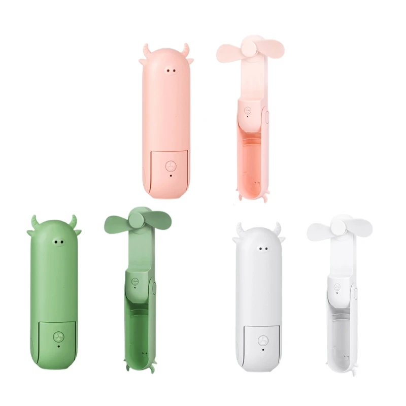 

Портативный ручной мини-вентилятор с зарядкой от USB, персональный USB-вентилятор с внешним аккумулятором для путешествий, занятий спортом на ...