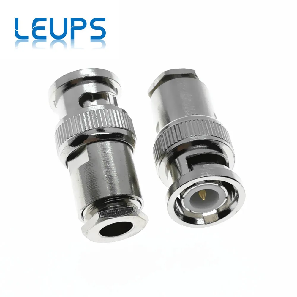 2 шт. BNC штекер Q9 зажим RG58 RG142 RG223 LMR195 50 3 кабель RF разъем|connector plug|connector maleconnector cable |