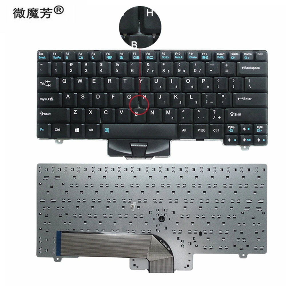 США новая клавиатура для lenovo для ThinkPad для Edge E530 E530C E535 E545 04Y0301 0C01700 V132020AS3 Клавиатура ноутбука без коромысла