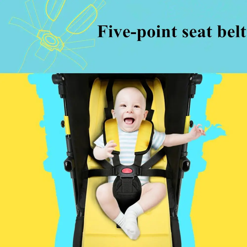Kidlove Salady High-view складной противоударный четырехколесное светодиодное Детские коляски с корзина для ног размещая публикации корзина