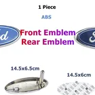 Эмблема для Ford Focus 2, 3, Ranger, Mustang, Kuga, Mondeo, Fiesta, Explorer, Galaxy, Transit, автомобильные аксессуары, 14,5 см