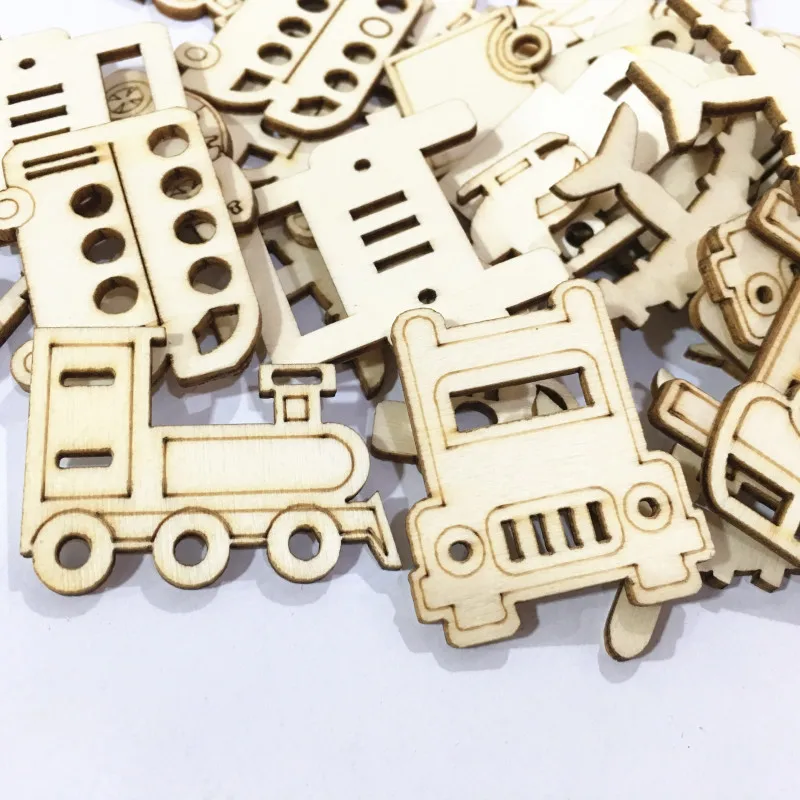 

30 звёзд, мультяшный автомобиль, Деревянный Кристалл, патч, «сделай сам», упаковка материалов ручной работы, украшение для дома, товары для ру...