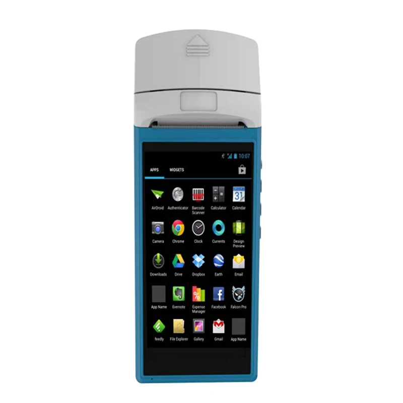 GPRS 3G WiFi Android Портативный розничная продажа POS с системой принтера NFC RFID смарт
